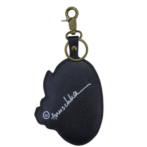 Painted Leather Bag Charm K0030 - Keycharms